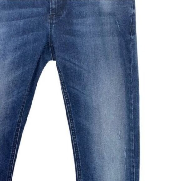 Sisley helsinki super skinny fit jeans Size W30 L31-hemmed Distressed - Picture 4 of 15